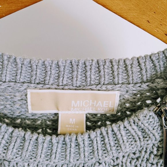 Michael Kors Grey Sweater (M) - Picture 2 of 2